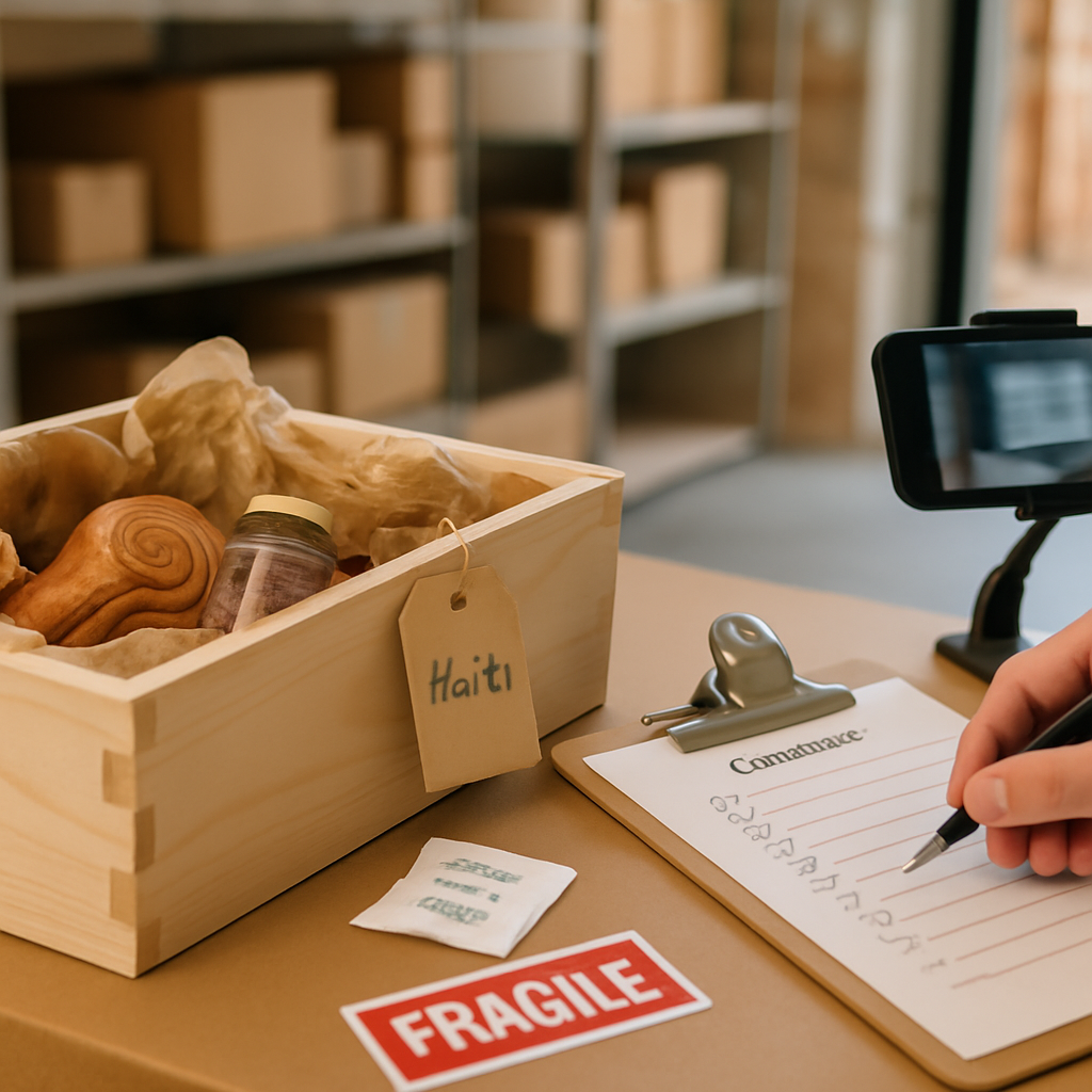 Risikomanagement bei Sendungen: Haiti Culture sorgt für Sicherheit