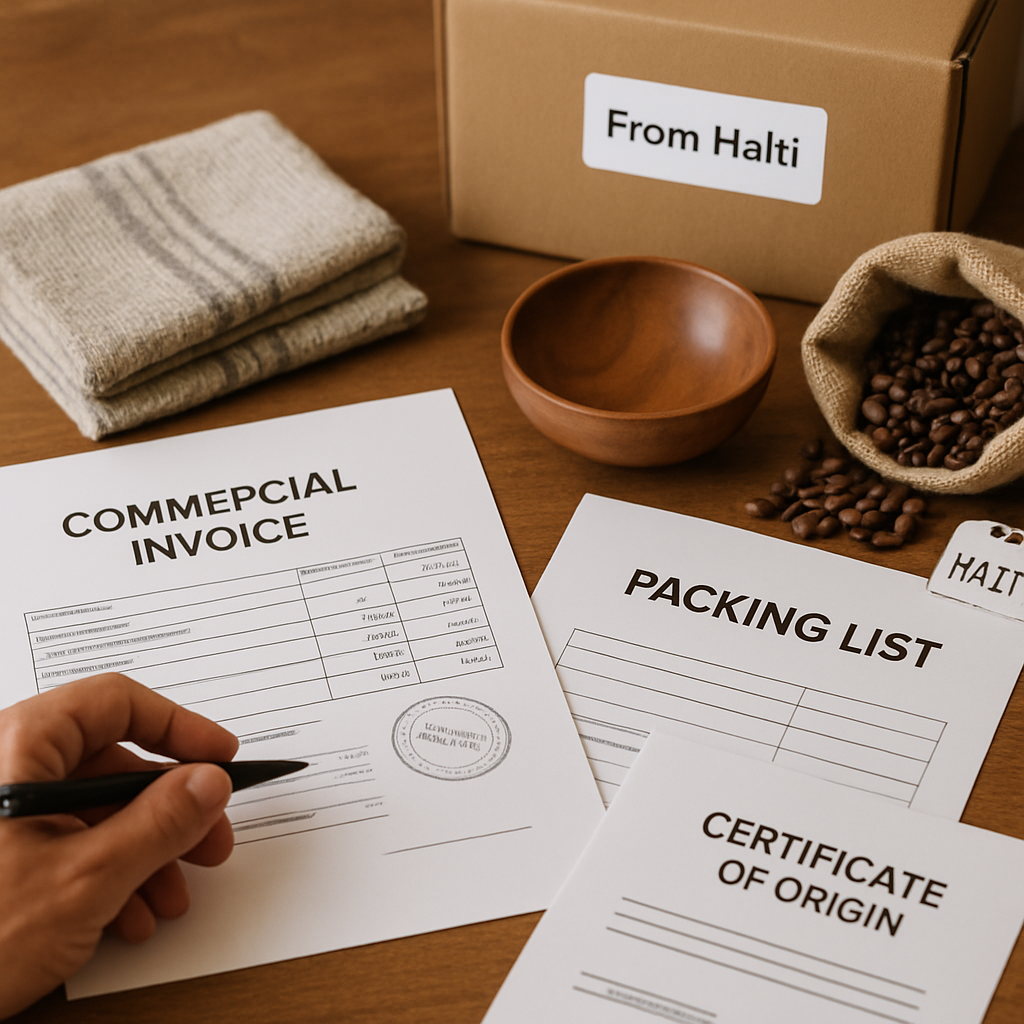Zolldokumente und Deklaration haitianischer Waren | Haiti Culture