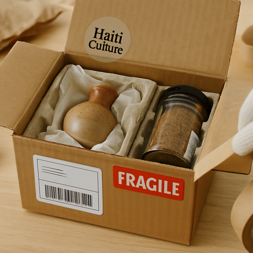 Sichere Verpackung und Produktschutz bei Haiti Culture